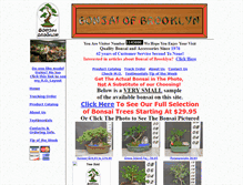 Tablet Screenshot of bonsaiofbrooklyn.com